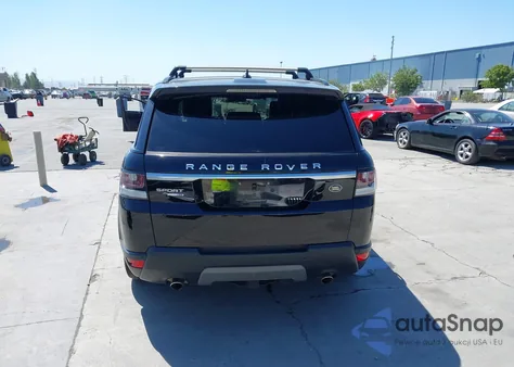 2016 Land Rover Range Rover Sport 3.0L V6 Supercharged Hse из США, поврежденный, VIN SALWR2VF0GA580565